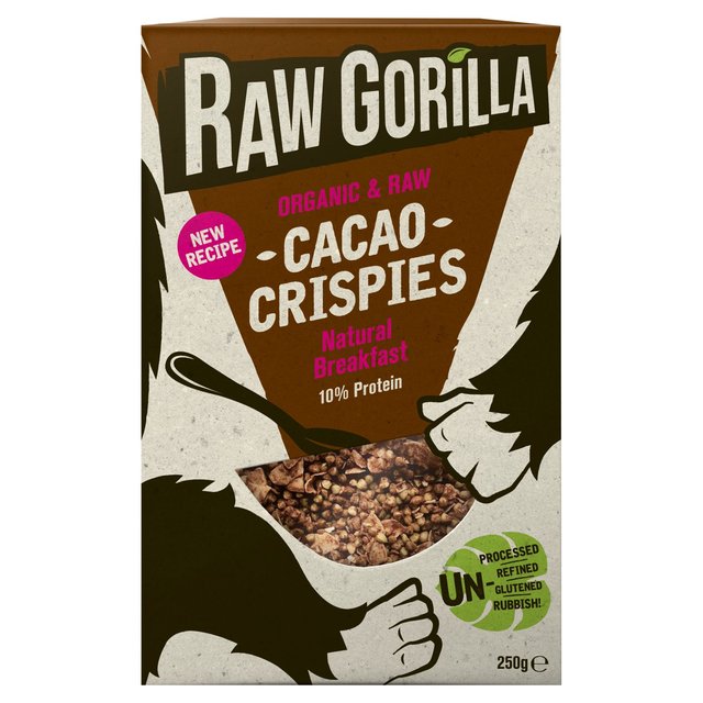 Raw Gorilla Cacao Crispies, 250g
