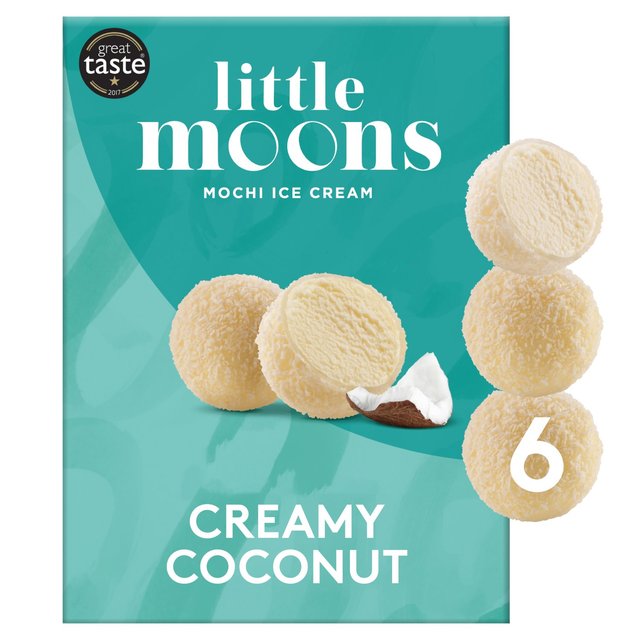 Little Moons Coconut Mochi Ice Cream, 6 x 32g