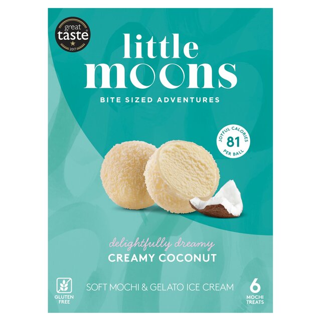 Little Moons Coconut Mochi Ice Cream Ocado Little Moons Coconut Mochi Ice Cream Ocado