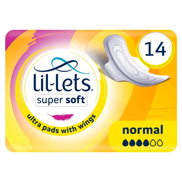 Lil-Lets Soft Pads Normal, 14 Per Pack