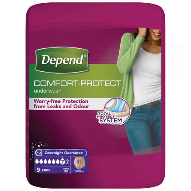 Depend Comfort Protect XL Incontinence Pants Women