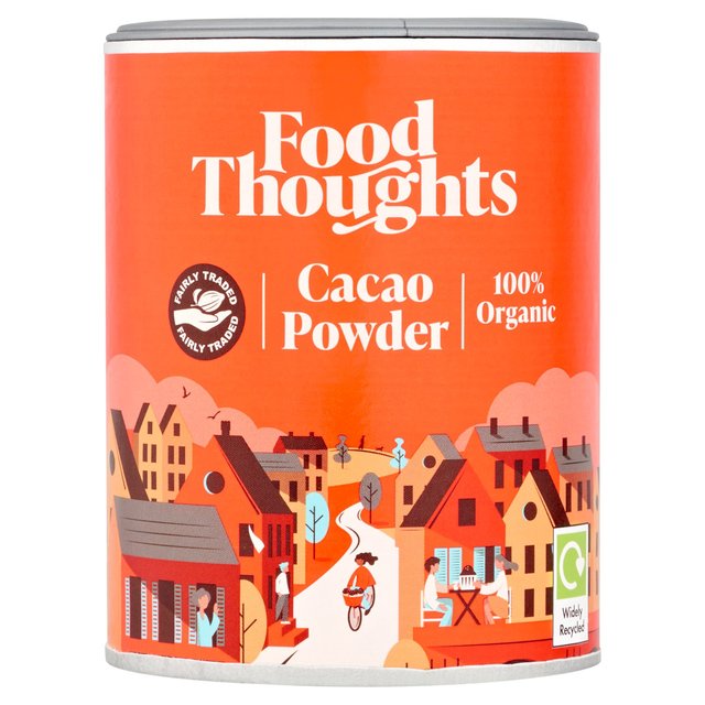 Food Thoughts Organic Fairly Traded Cacao Powder, 125g