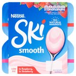 SKI Yoghurt Smooth Strawberry & Raspberry