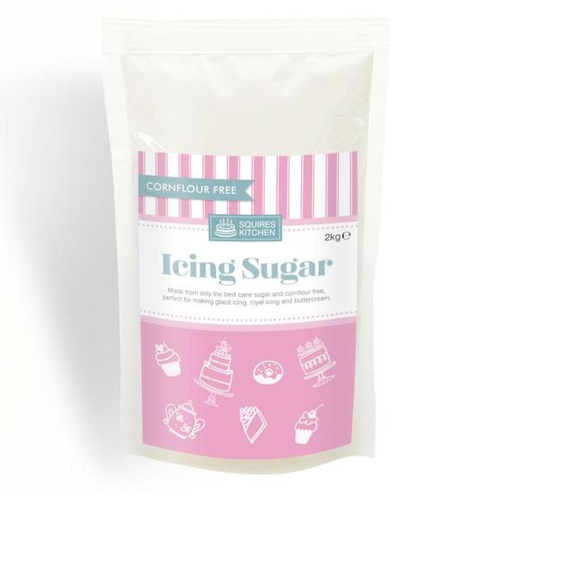 Squires Kitchen Cornflour Free Icing Sugar, 2kg