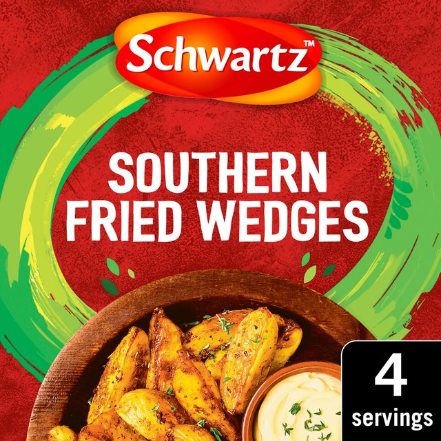 Schwartz Southern Fried Wedges, 35g