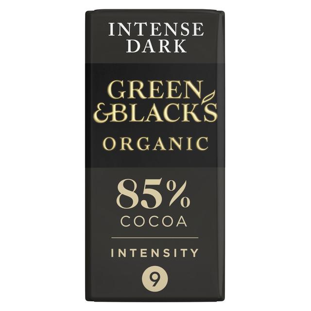 Green & Black’s Organic 85% Dark Chocolate Bar, 90g