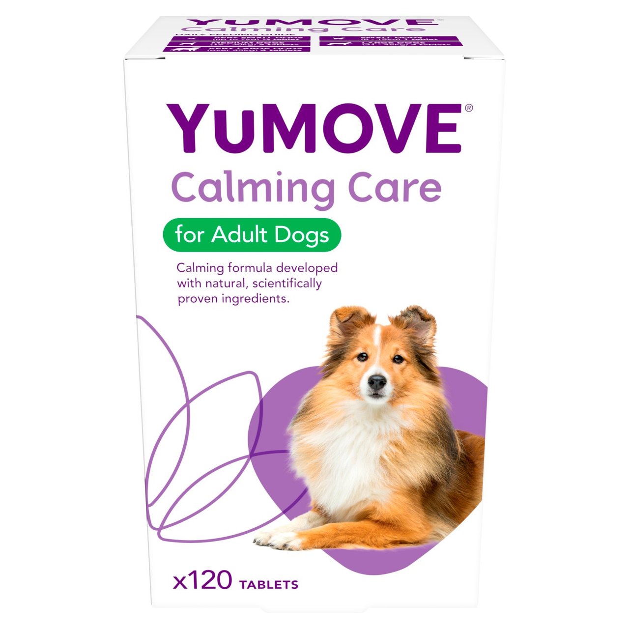 An image of Yucalm Tablets for Dogs 120 pack
