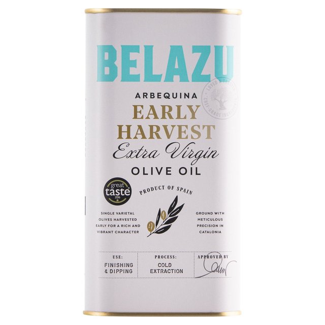Belazu Early Harvest Extra Virgin Olive Oil Tin, 1L