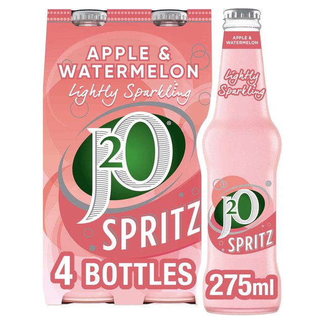 J2O Spritz Apple & Watermelon, 4 x 275ml