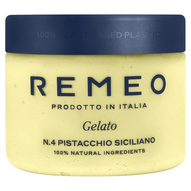 Remeo Gelato Pistachio Siciliano Gelato, 462ml