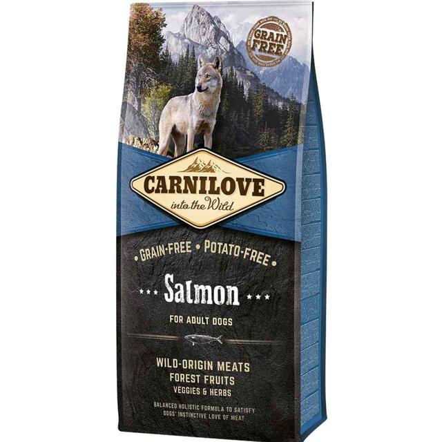 Carnilove Grain Free Adult Salmon Dry Dog Food, 1.5kg