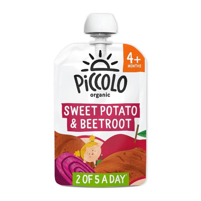 Piccolo Sweet Potato, Apple, Pear & Beetroot Organic Pouch, 4 Mths+, 100g