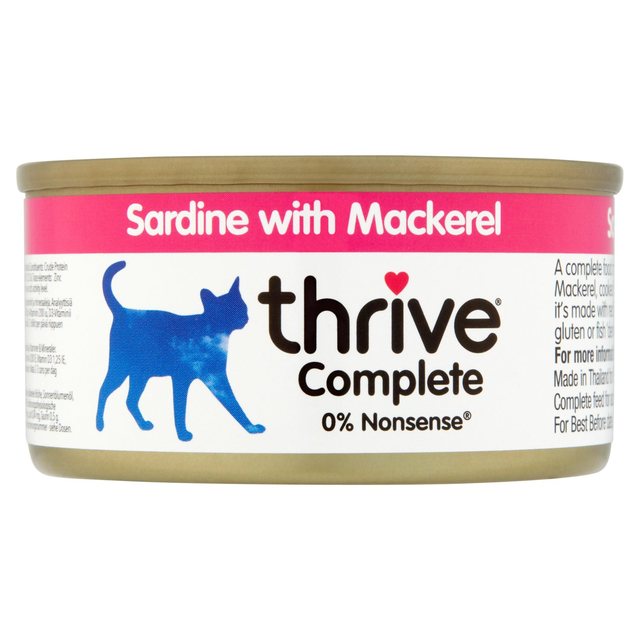 Thrive Complete Cat Food Sardine With Mackerel, 75g