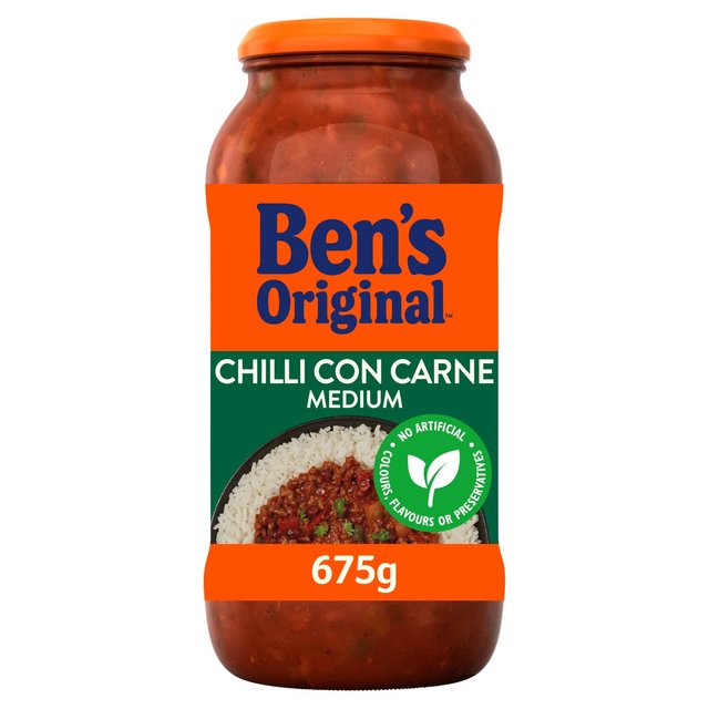 Ben’s Original Medium Chilli Con Carne Sauce, 675g