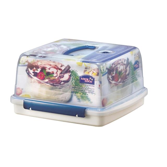 Lock & Lock Air Tight Portable Plastic Cake Box 12.6L