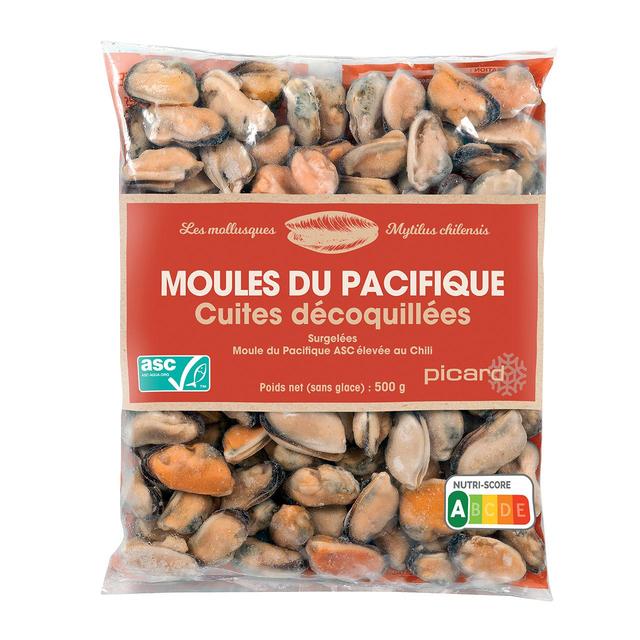 Picard Shelled Pacific Mussels, 500g
