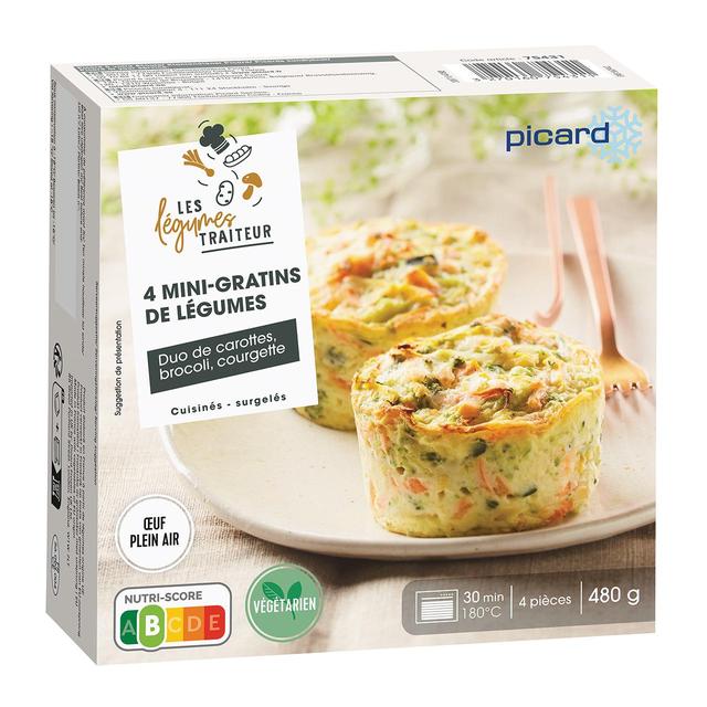 Picard Vegetable Gratins, 4 Per Pack