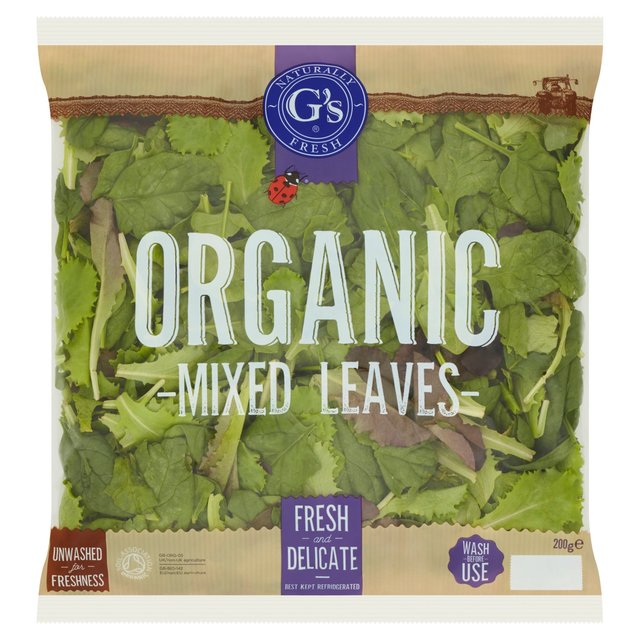 O’live G’s Organic Mixed Leaves, 200g