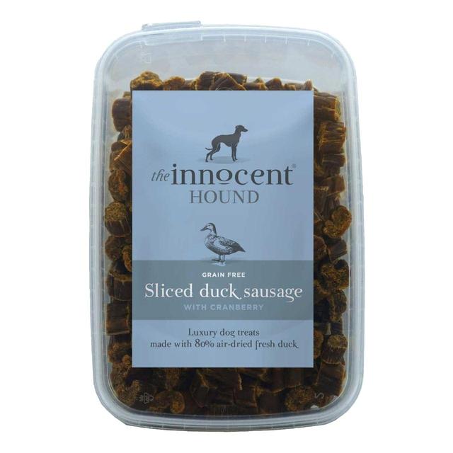 The Innocent Hound Sliced Duck Sausage With Cranberry Dog Treats, 600g