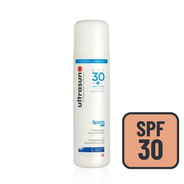 Ultrasun SPF 30 Sports Gel Sunscreen, 200ml