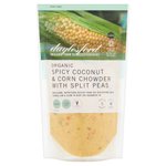Daylesford Organic Spicy Coconut & Corn Chowder with Split Peas