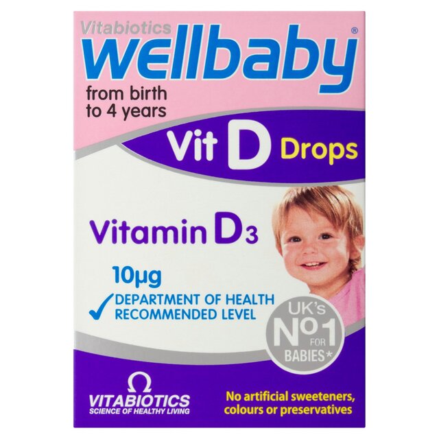 Vitabiotics Wellbaby Vitamin D Drops Ocado