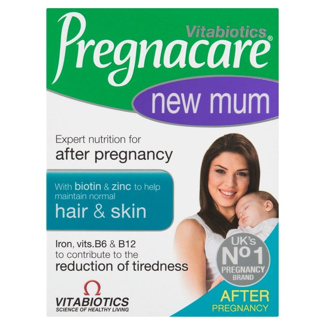 Vitabiotics Pregnacare New Mum Hair & Skin Tablets, 56 Per Pack