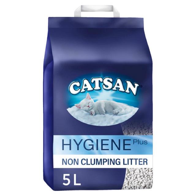 Catsan Hygiene Non-Clumping Odour Control Cat Litter, 5L