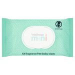 Waitrose Mini Fragrance Free Baby Wipes
