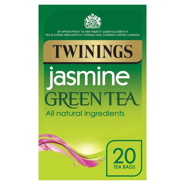 Twinings Jasmine Green Tea, 20 Tea Bags, 20 Per Pack