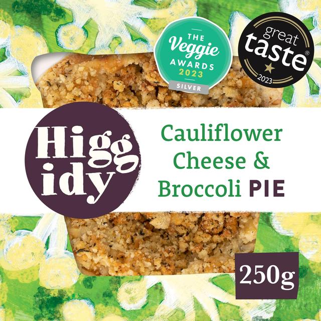 Higgidy Cauliflower Cheese & Broccoli Pie, 250g