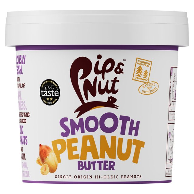 Pip & Nut Smooth Peanut Butter, 1kg