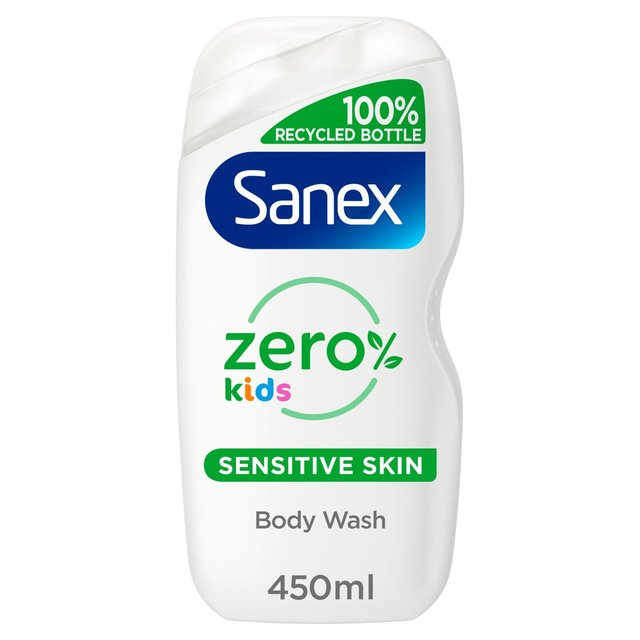 Sanex Zero % Kids Body Wash, 450ml