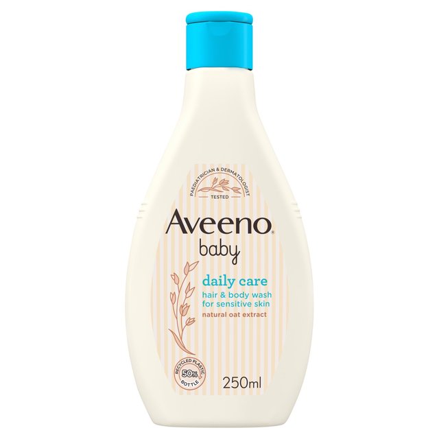 Aveeno Baby Daily Care Hair & Body Wash, 250ml