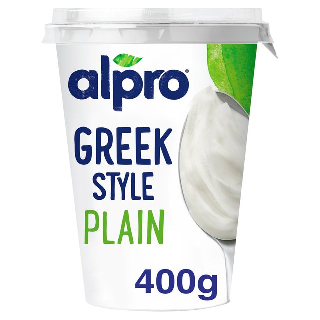Alpro Greek Style Plain Yoghurt Alternative, 400g