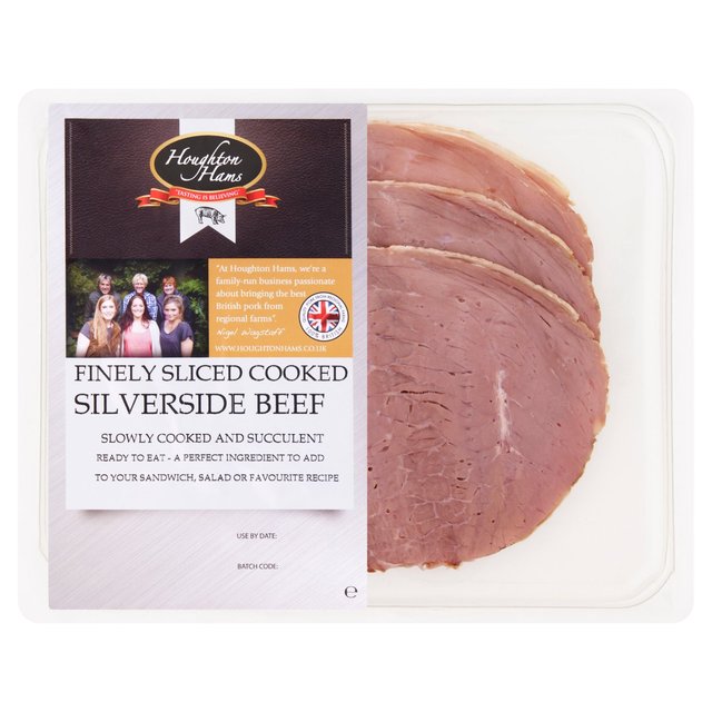 Houghton Finely Sliced Silverside Beef, 100g
