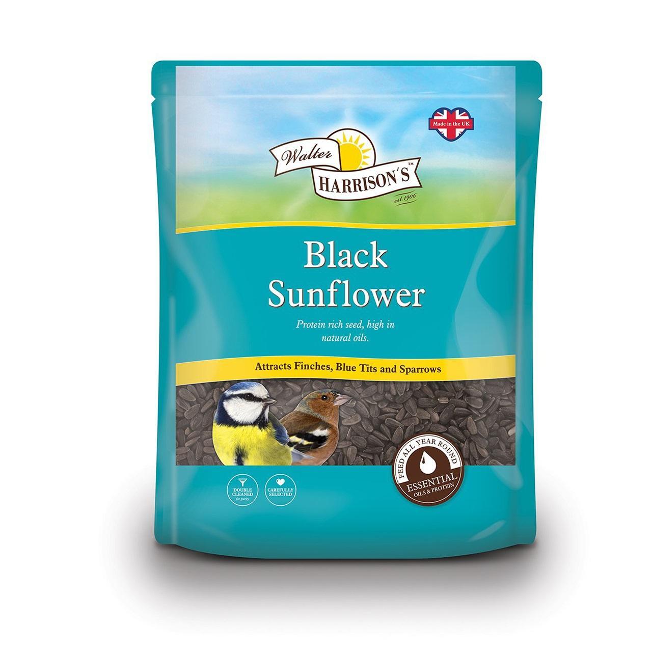 An image of Harrisons Wild Bird Black Sunflower