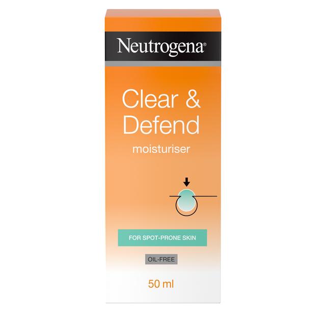 Neutrogena Clear & Defend Oil Free Moisturiser, 50ml