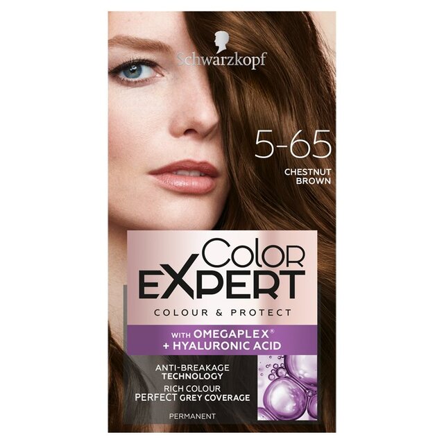 Color Expert 5 65 Chestnut Brown Permanent Hair Dye Ocado