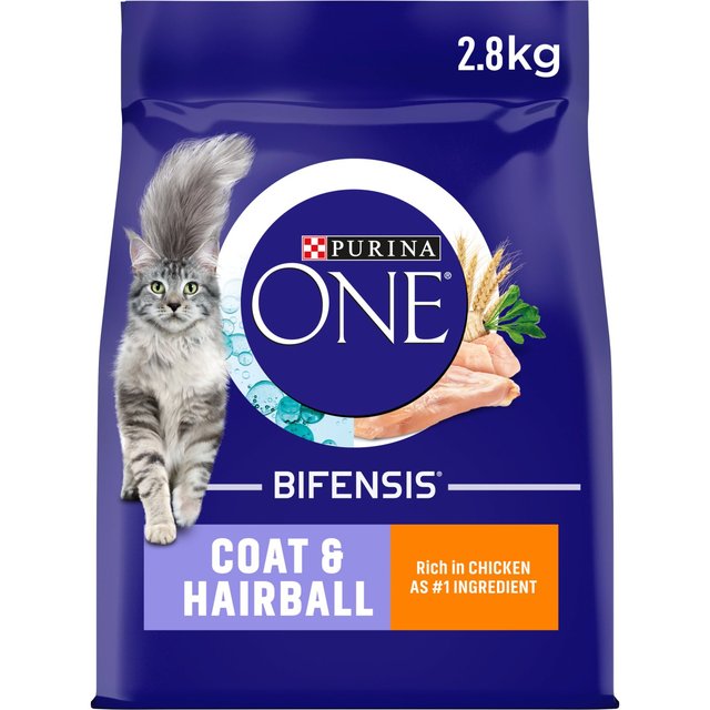 Purina ONE Adult Dry Cat Food Chicken and Wholegrains, 2.8kg