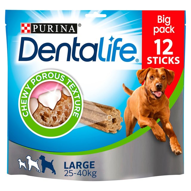 Dentalife Large Dog Treats Dental Chew, 12 x 35g