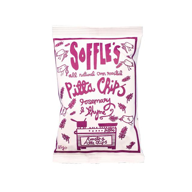 Soffles Pitta Chips Rosemary & Thyme Share Bag, 165g