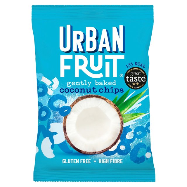 Urban Fruit Gently Baked Coconut Chips, 25g
