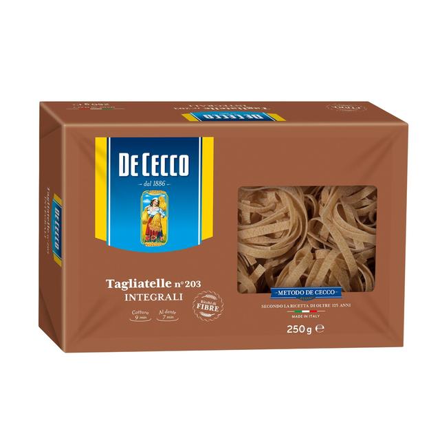 De Cecco Whole Wheat Tagliatelle, 250g