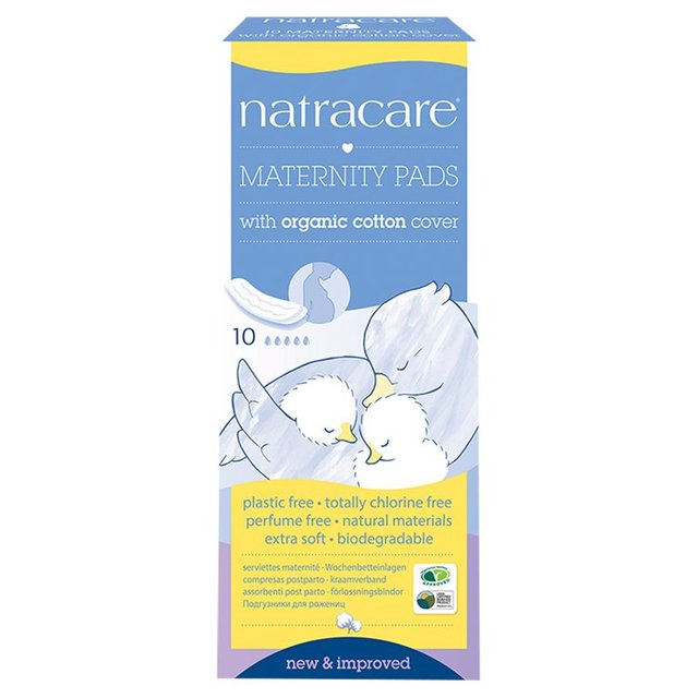 Natracare New Mother Pads Maternity, 10 Per Pack