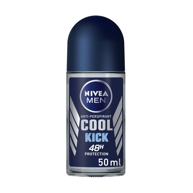 Nivea Men Cool Kick Anti-Perspirant Deodorant Roll-On, 50ml