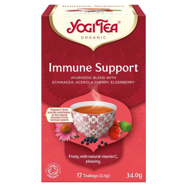 Yogi Tea Organic Immune Support Tea Bags, 17 Per Pack