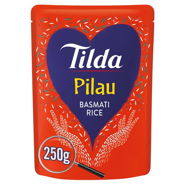 Tilda Microwave Pilau Basmati Rice, 250g