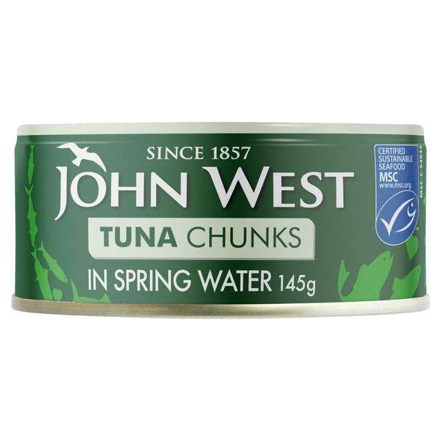 John West MSC Tuna Chunks In Spring Water, 145g