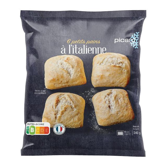 Picard Mini Italian Bread Rolls, 6 Per Pack